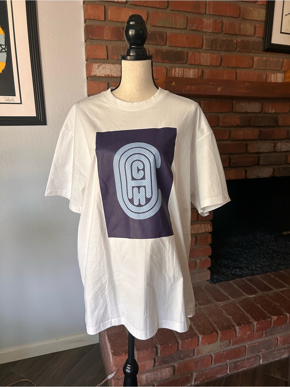 NWT Coach Retro T-Shirt in White Men’s Sz XXXLarge